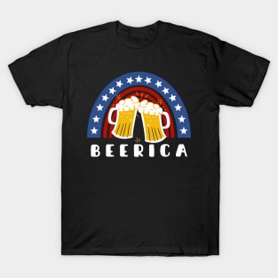 Beerica 4th of July Tipsy T-Shirt